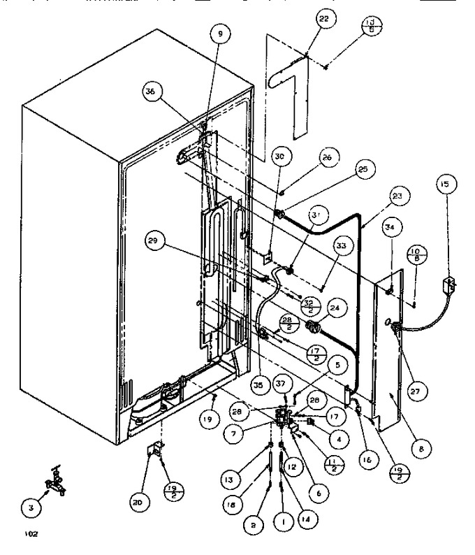 Diagram for SBDE520M (BOM: P1164003W W)