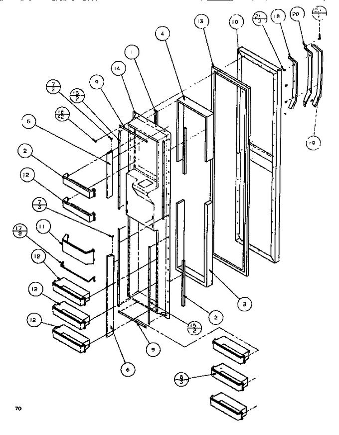Diagram for SBDE520M (BOM: P1164003W W)
