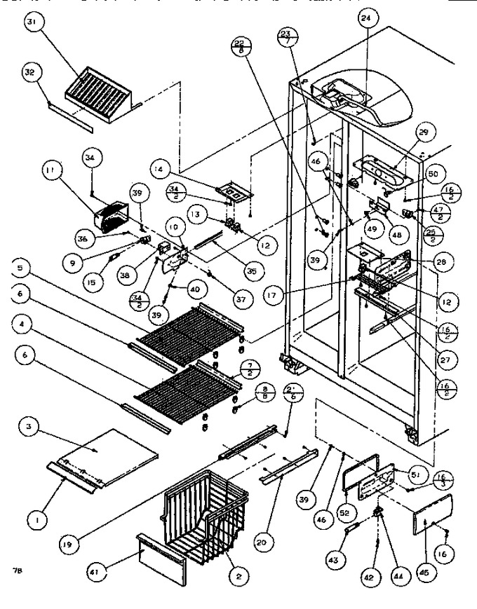 Diagram for SBDE520K (BOM: P1109903W W)