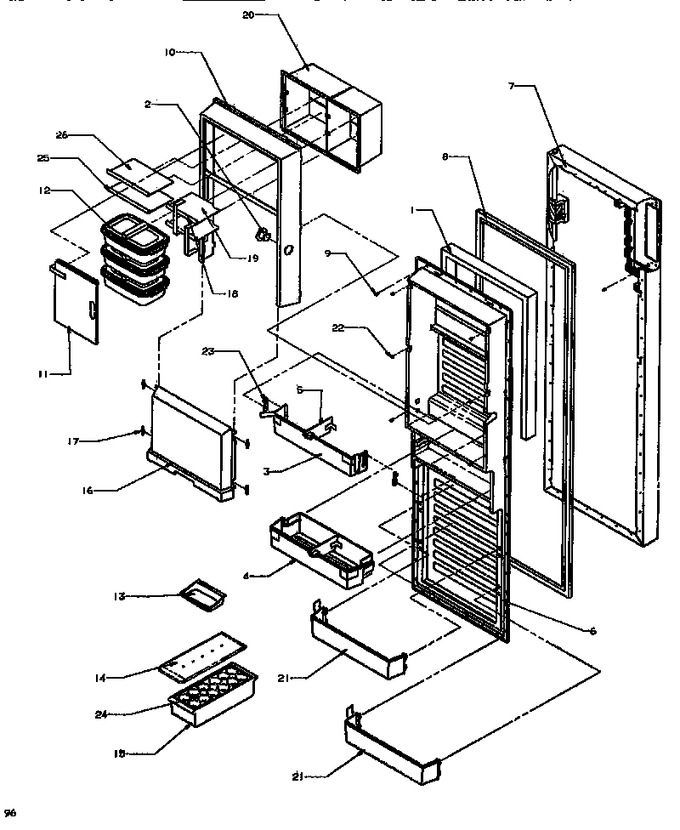Diagram for SBDE520NW (BOM: P1181201W W)