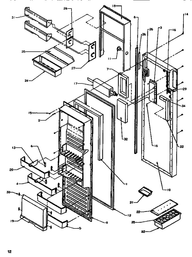 Diagram for SRDE520SW (BOM: P1183101W W)