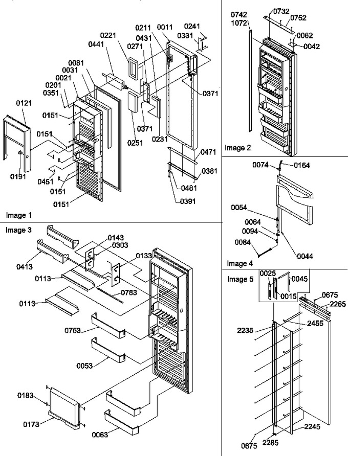Diagram for SRDE520TW (BOM: P1308701W W)