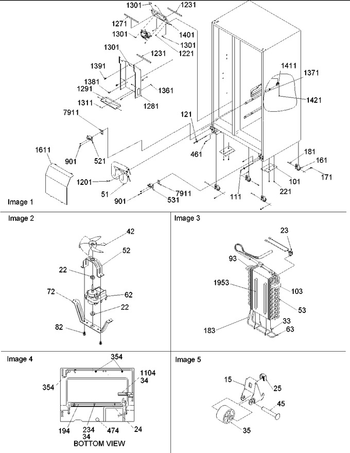 Diagram for SBDE522VW (BOM: P1320305W W)