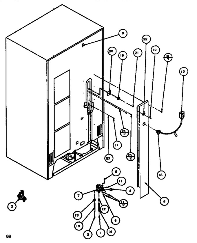 Diagram for SBDT520J (BOM: P7845303W W)