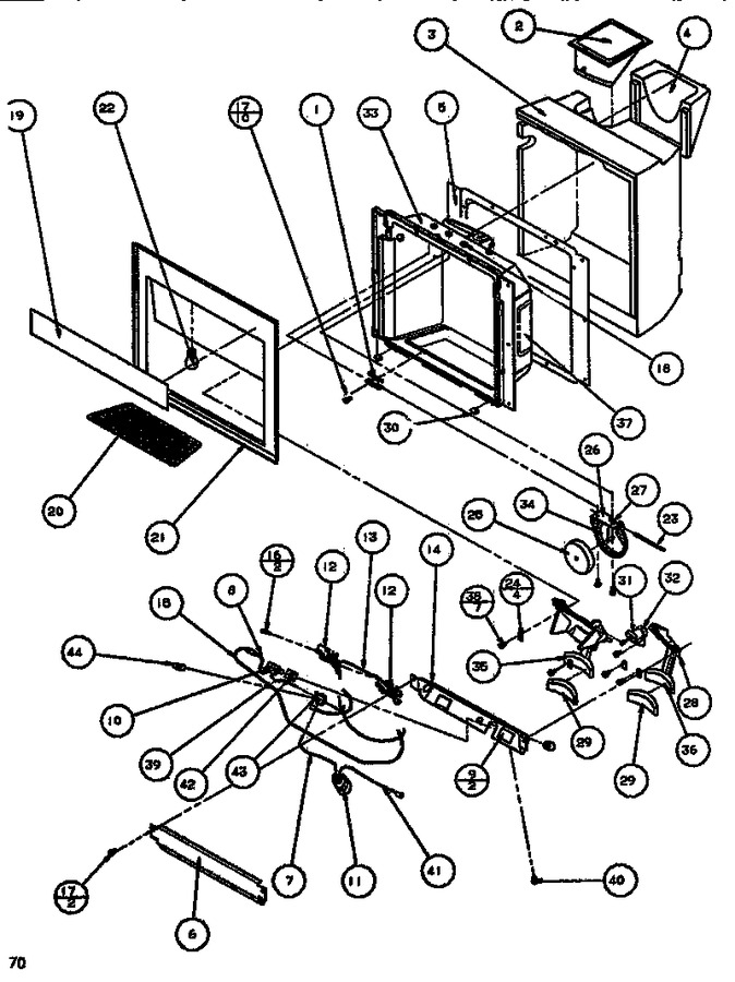Diagram for SBDT520J (BOM: P7845303W W)