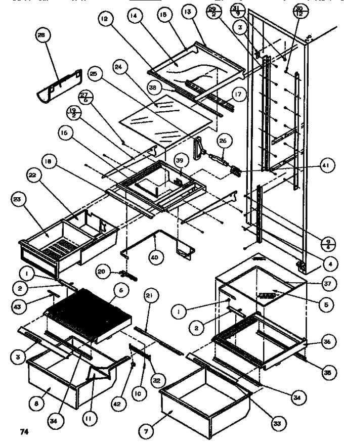 Diagram for SBDT520M (BOM: P1164101W W)