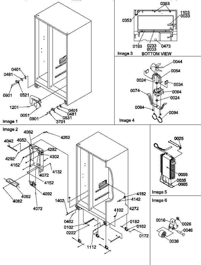 Diagram for SBDX520SW (BOM: P1185104W W)