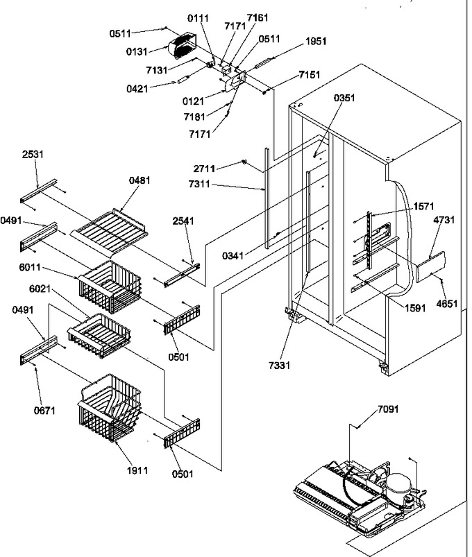 Diagram for SBDT520TW (BOM: P1313201W W)