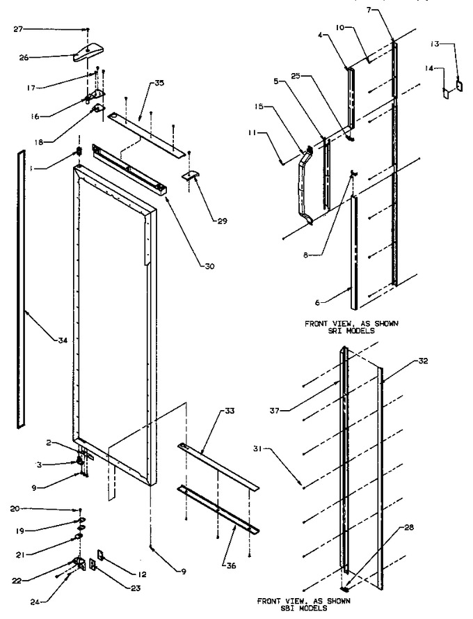 Diagram for SBI20S2E (BOM: P1190701W E)