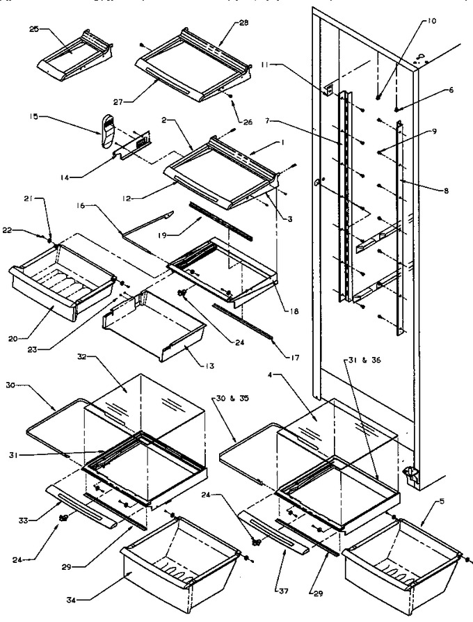 Diagram for SBI20S2W (BOM: P1190701W W)