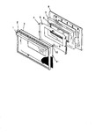 Diagram for 05 - Oven Door Assy