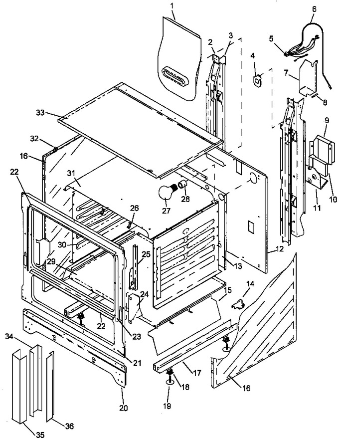 Diagram for SBK28FG0 (BOM: P1142788N W)