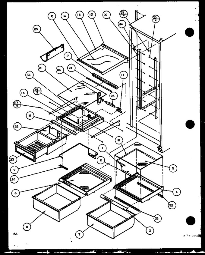 Diagram for SC25J (BOM: P1116201W)