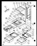 Diagram for 13 - Ref Shelving And Drawers