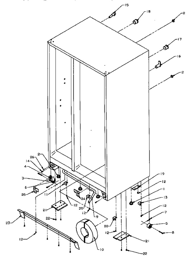 Diagram for SCD25N2L (BOM: P1181323W L)