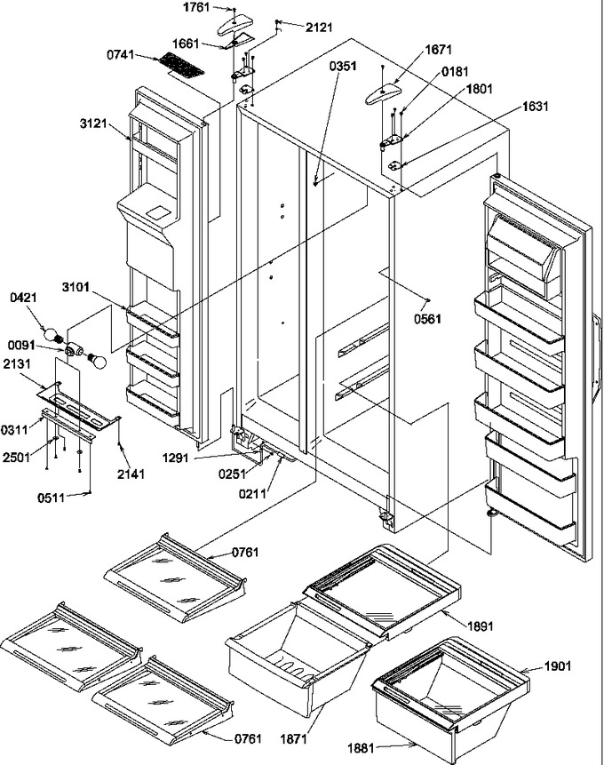 Diagram for SCD25TBL (BOM: P1303517W L)