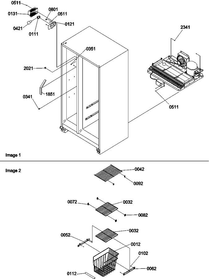 Diagram for SCD23VBW (BOM: P1315305W W)