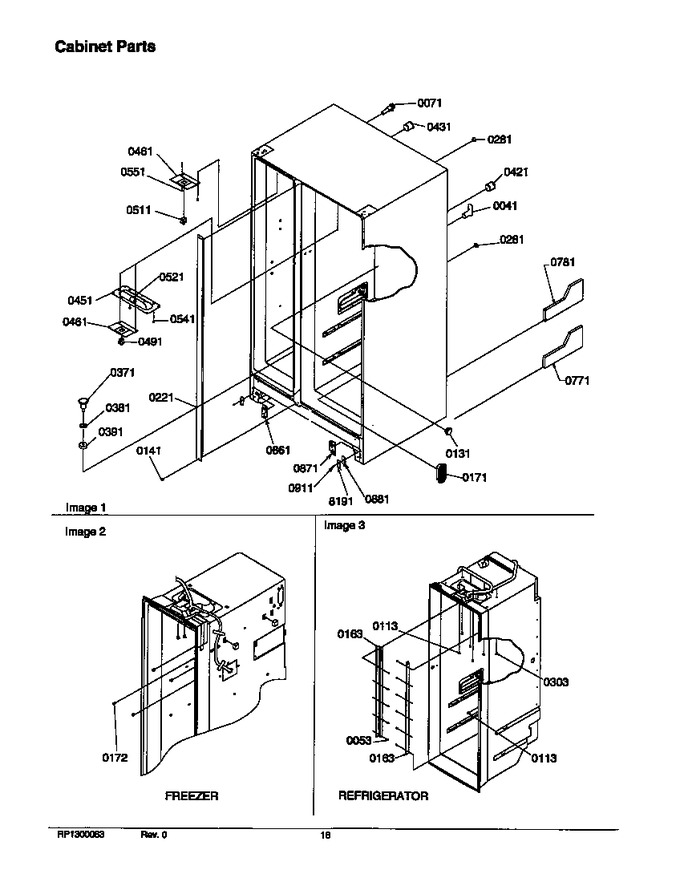 Diagram for SXD23VW (BOM: P1315301W W)