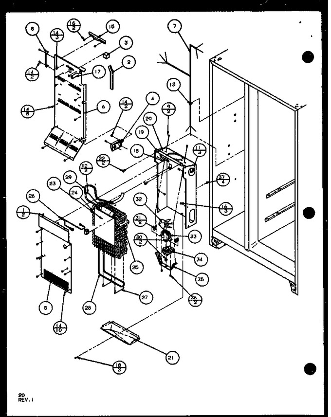 Diagram for SCD25JB (BOM: P1104015W)