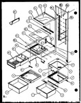 Diagram for 12 - Ref Shelving And Drawers