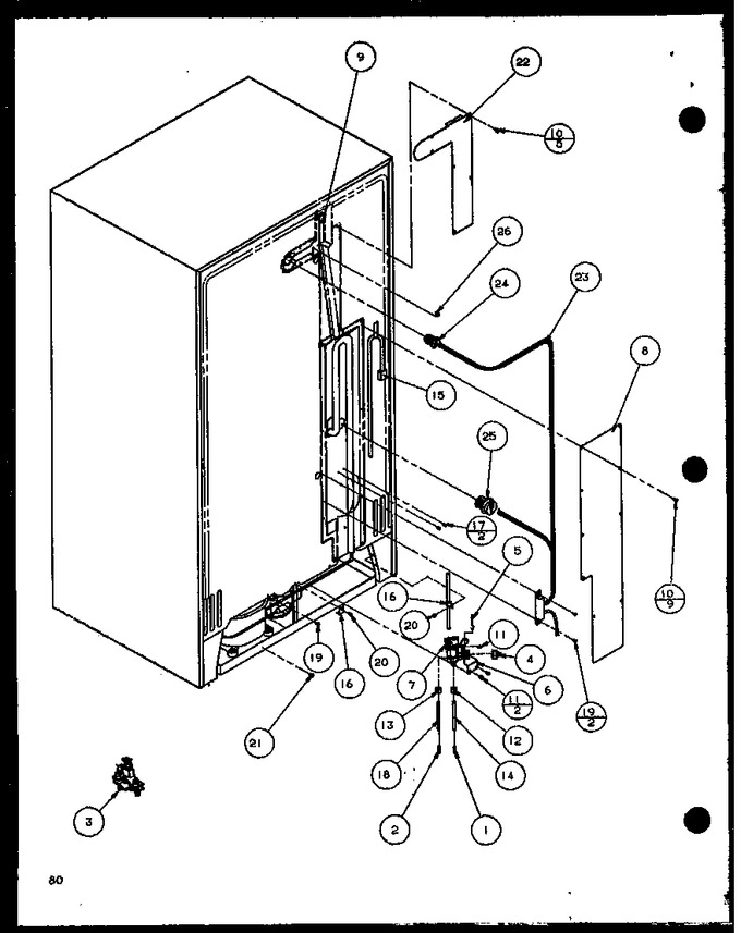 Diagram for SCD25J (BOM: P1116302W)