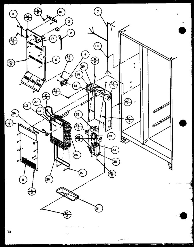 Diagram for SCD25JB (BOM: P1116304W)