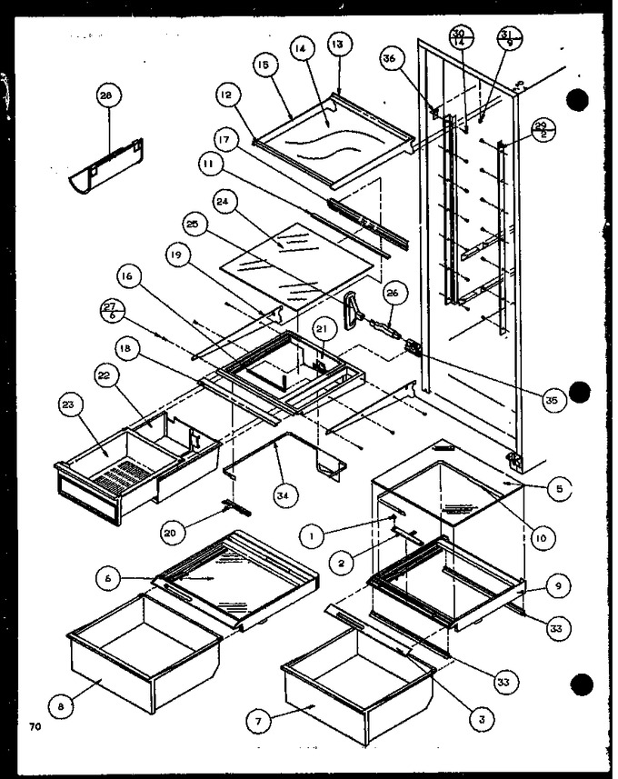 Diagram for SCD25J (BOM: P1116302W)