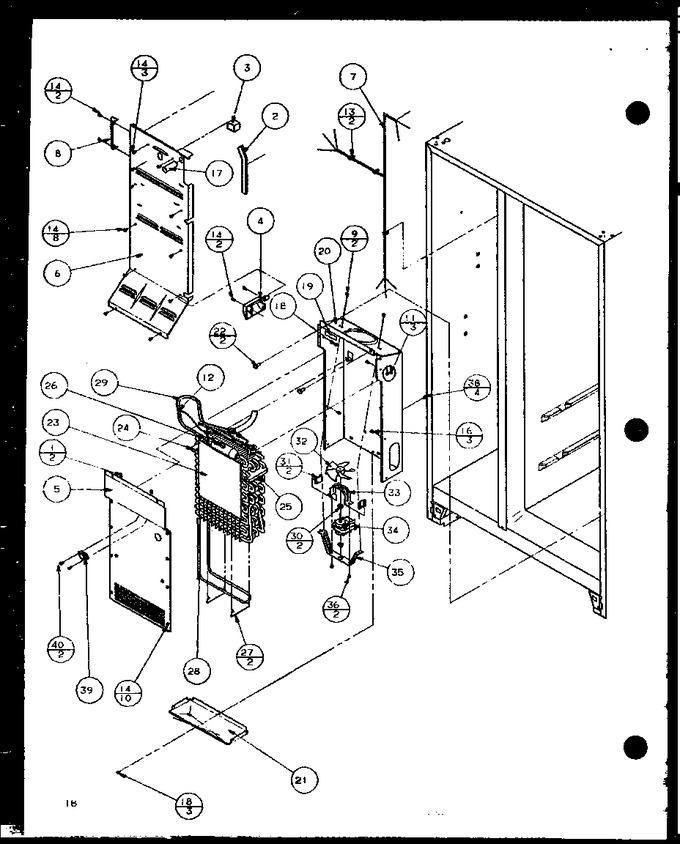 Diagram for SCDE25J (BOM: P7870104W)