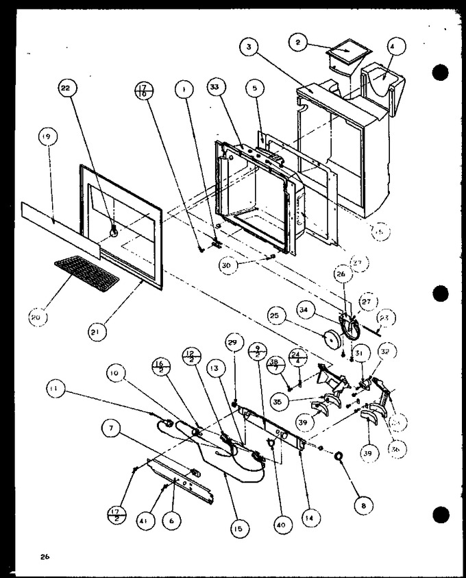 Diagram for SCDE25J (BOM: P7870104W)