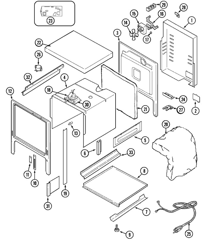 Diagram for SCE30600B