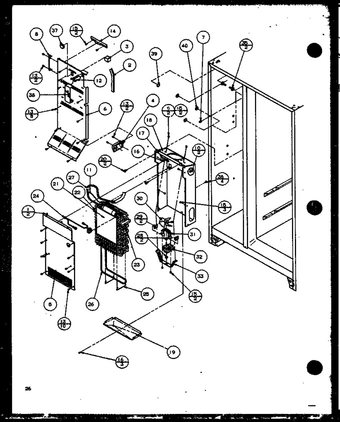 Diagram for SL22MBG (BOM: P1120605W G)
