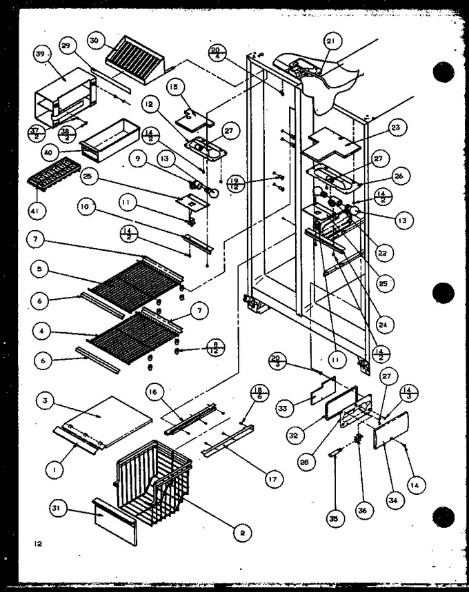 Diagram for SL22MBG (BOM: P1120605W G)