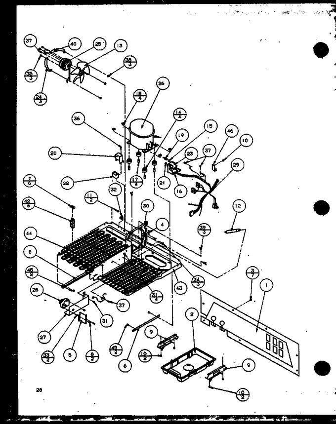 Diagram for SW22MBG (BOM: P1153503W G)