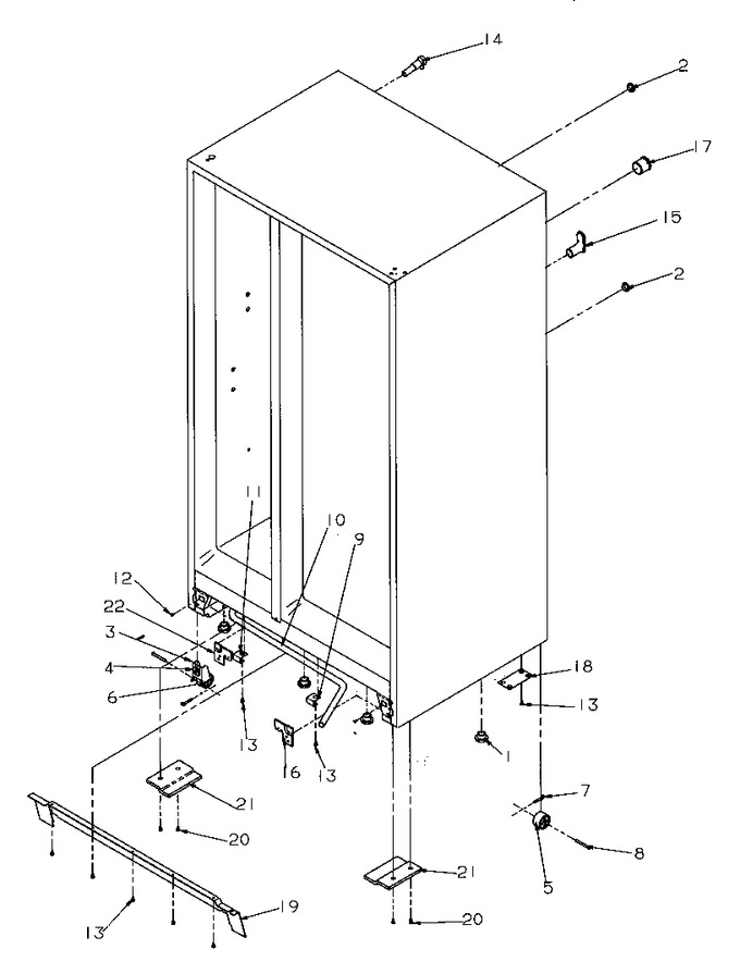 Diagram for SG521SBW (BOM: P1197001W W)