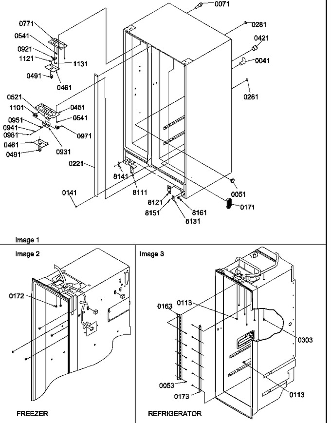 Diagram for SG521SBW (BOM: P1197002W W)