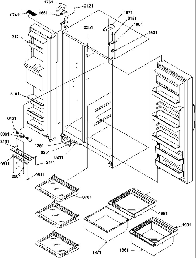 Diagram for SGD22TW (BOM: P1303514W W)