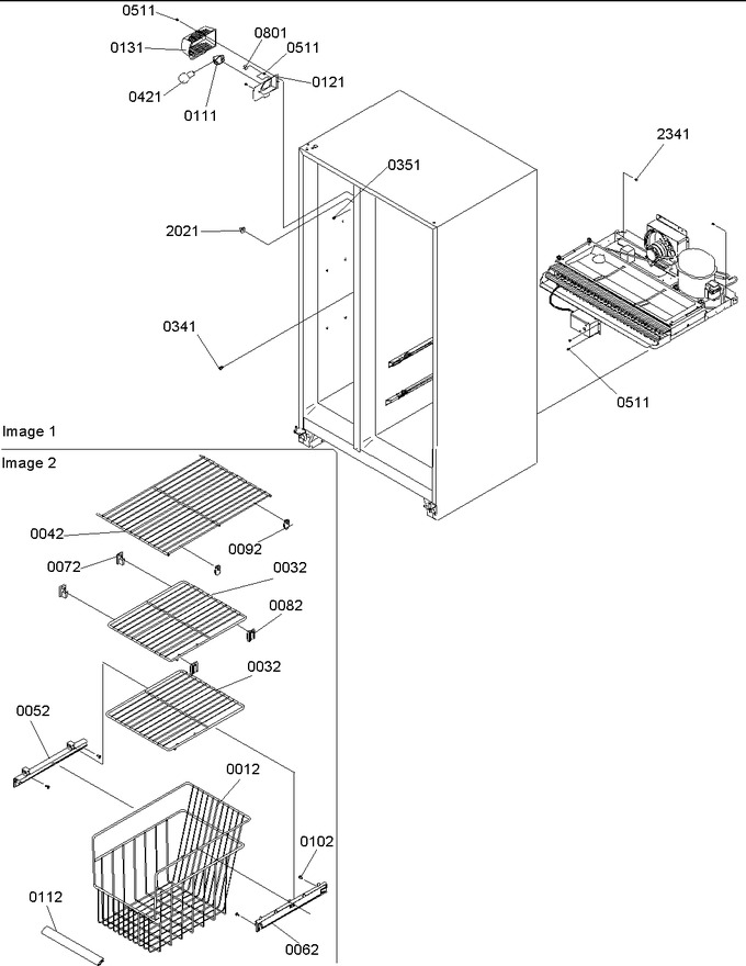 Diagram for SPD26VW (BOM: P1315210W W)