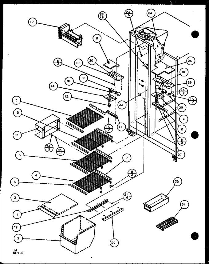 Diagram for SL22JB (BOM: P1104031W)