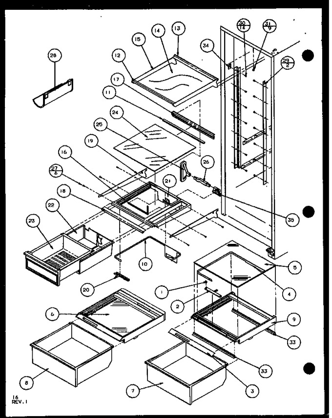 Diagram for SLD25JP (BOM: P1104011W)