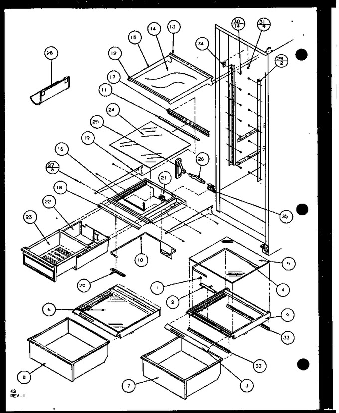 Diagram for SLD25JP (BOM: P1104012W)