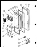 Diagram for 13 - Ref Door