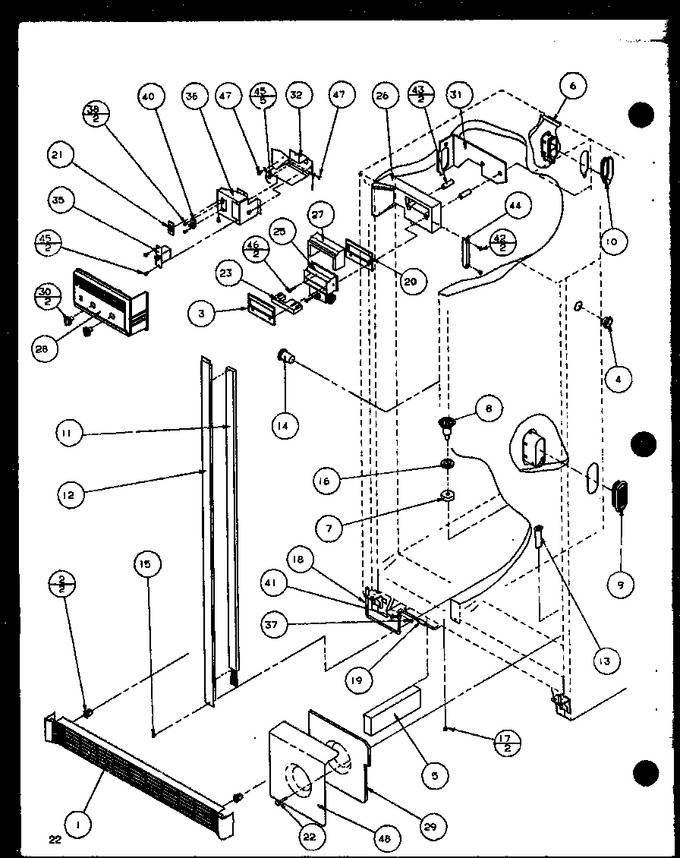Diagram for SLD22MB2L (BOM: P1155001W L)