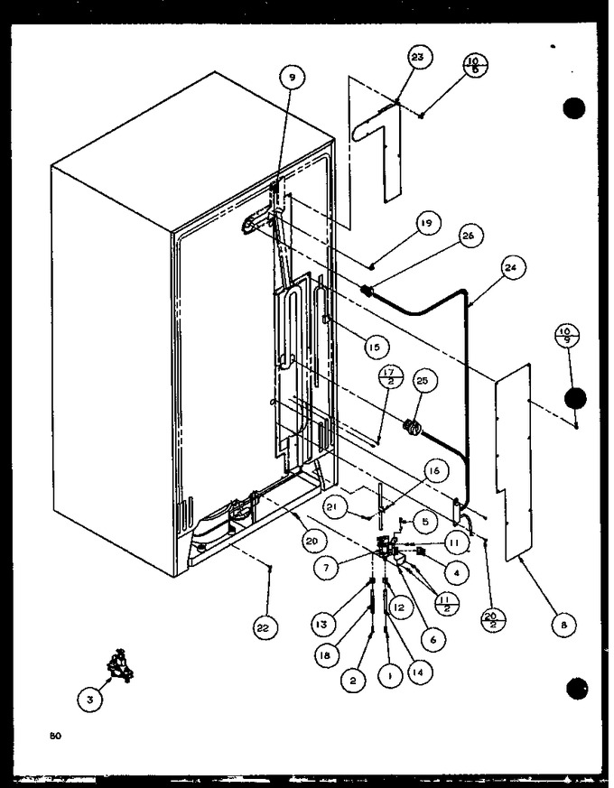 Diagram for SLD25JP (BOM: P1116506W)