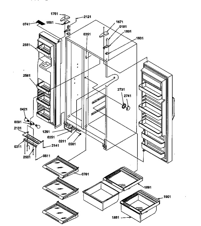 Diagram for SMD21TBW (BOM: P1193911W W)