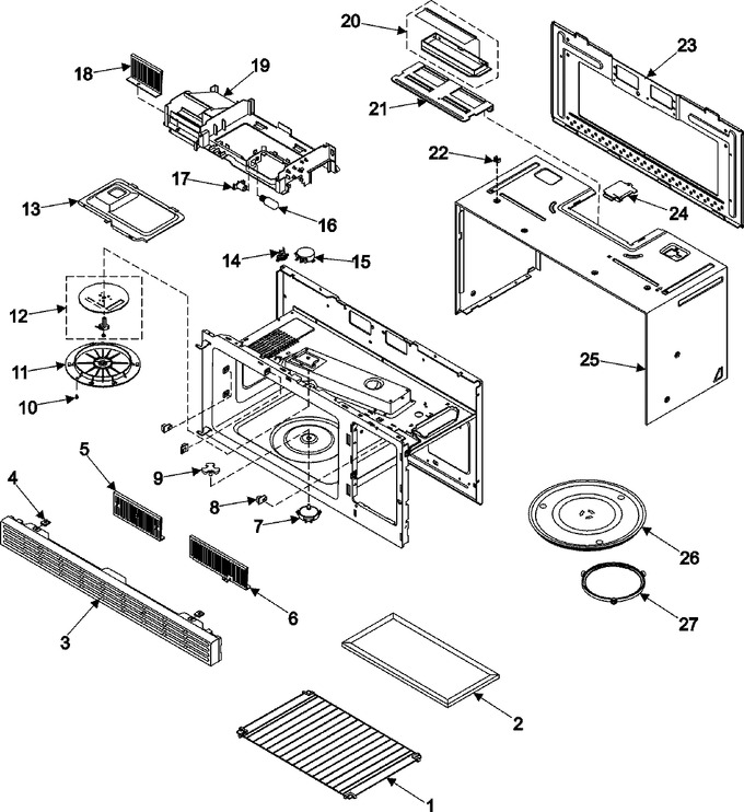 Diagram for SMH6140WB