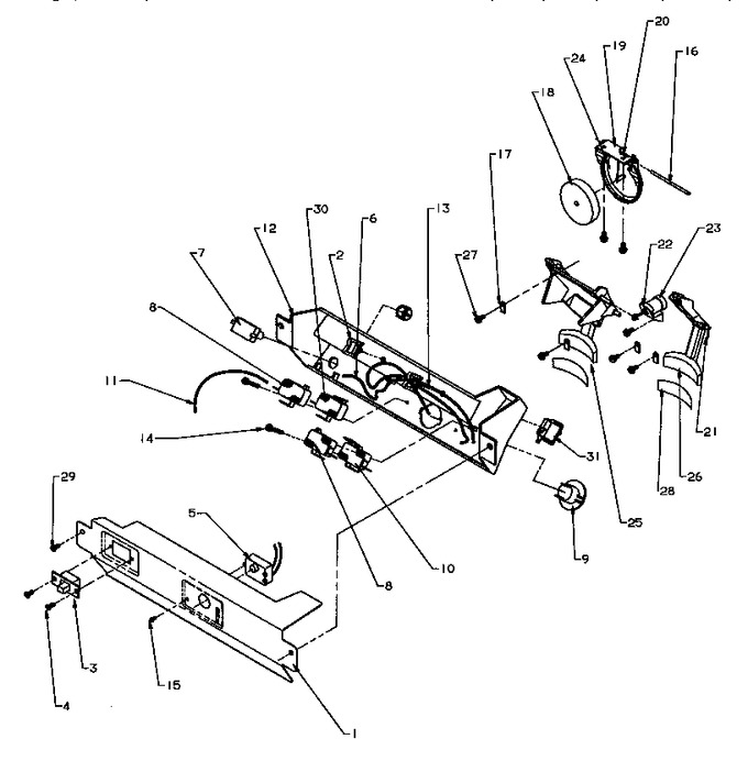 Diagram for SPD25QA3W (BOM: P1181321W W)