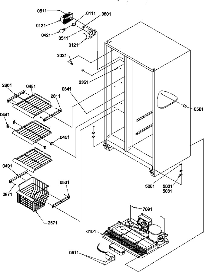 Diagram for SPD25TE (BOM: P1303505W E)