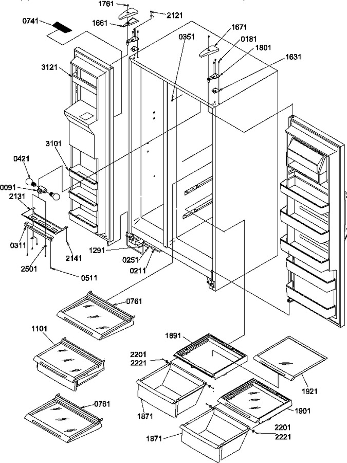 Diagram for SPD25TE (BOM: P1303505W E)