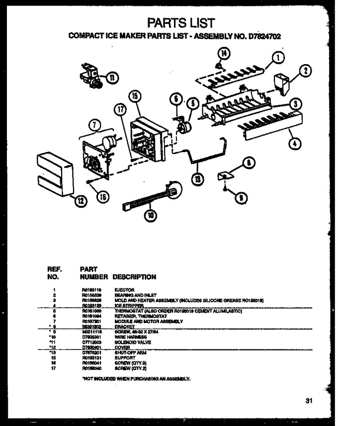 Diagram for SQ22NBW (BOM: P1162705W W)