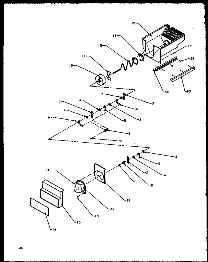 Diagram for SXD20NE (BOM: P1162504W E)